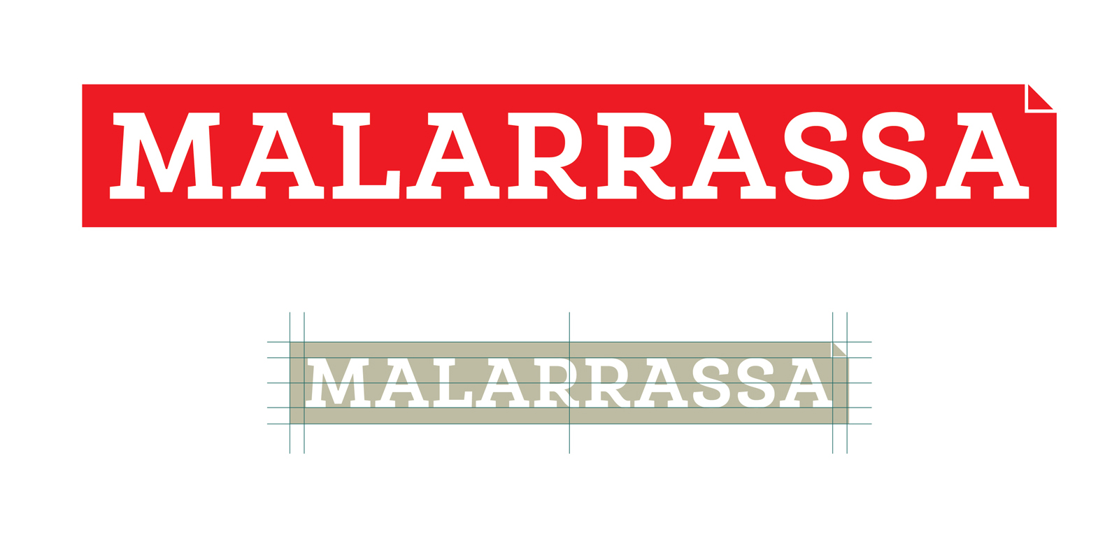 Diseño y diagramación del logotipo de Malarrassa