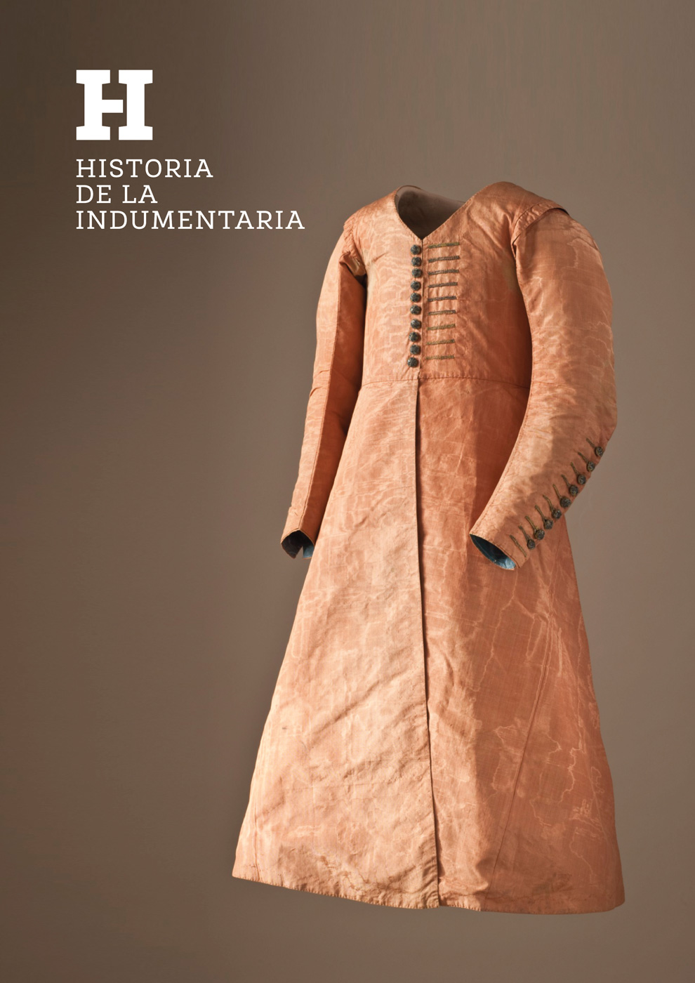 Aplicación de la marca sobre fotografía profesional de un vestido de hombre histórico